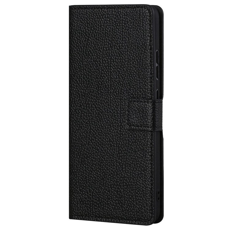 For Samsung Galaxy M23 5G / F23 5G PU Leather Litchi Texture Flip Wallet Case Stand Feature Scratch Resistant Full Protective Phone Cover