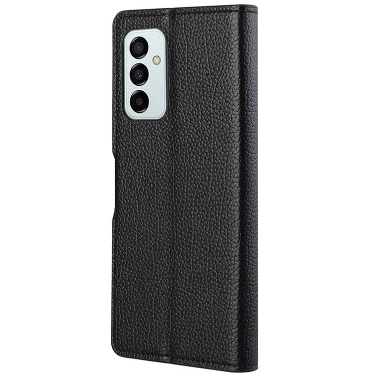 For Samsung Galaxy M23 5G / F23 5G PU Leather Litchi Texture Flip Wallet Case Stand Feature Scratch Resistant Full Protective Phone Cover
