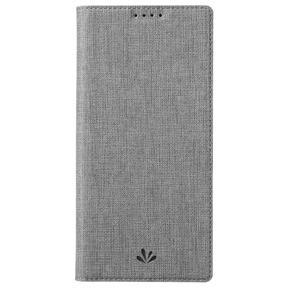 VILI DMX Series for Samsung Galaxy M33 5G (Global Version) Stand Phone Case PU Leather Phone Shell Hands-free Anti-drop Cover with Card Holder - Grey