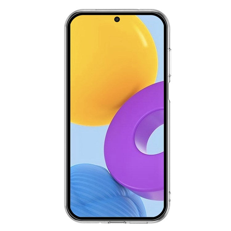 MOFI For Samsung Galaxy M52 5G Anti-Scratch Anti-Slip Soft TPU Case Clear Slim Protective Phone Cover