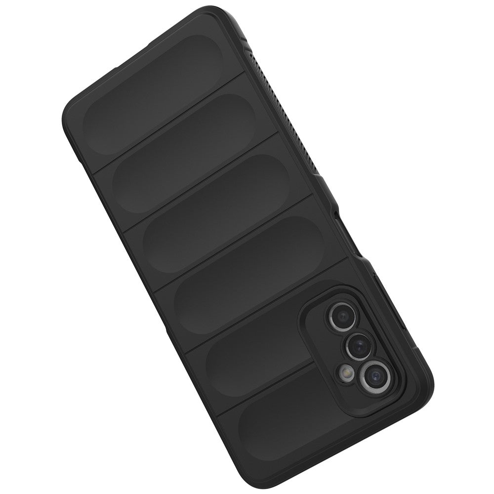 For Samsung Galaxy M52 5G TPU Shockproof Anti-slip Phone Case Precise Cutout Camera Protection Guardian - Light Grey