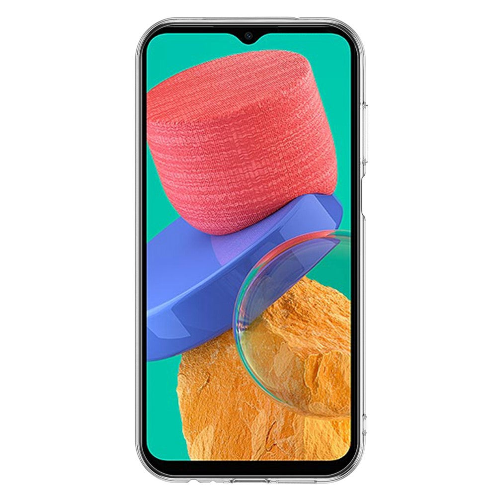 MOFI For Samsung Galaxy M33 5G (Global Version) Crystal Clear Phone TPU Case Anti-scratch Cell Phone Cover