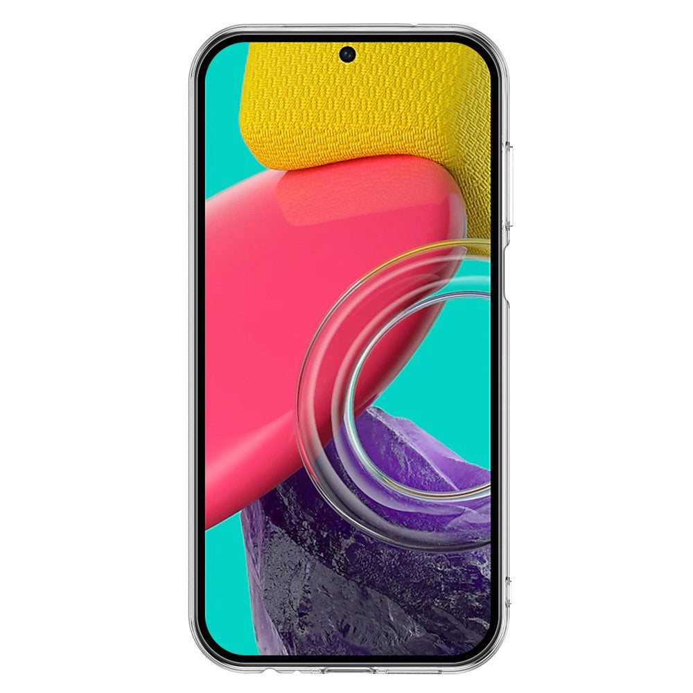 MOFI For Samsung Galaxy M53 5G Anti-fall TPU Phone Case Soft Crystal Clear Wear-resistant Mobile Phone Cover