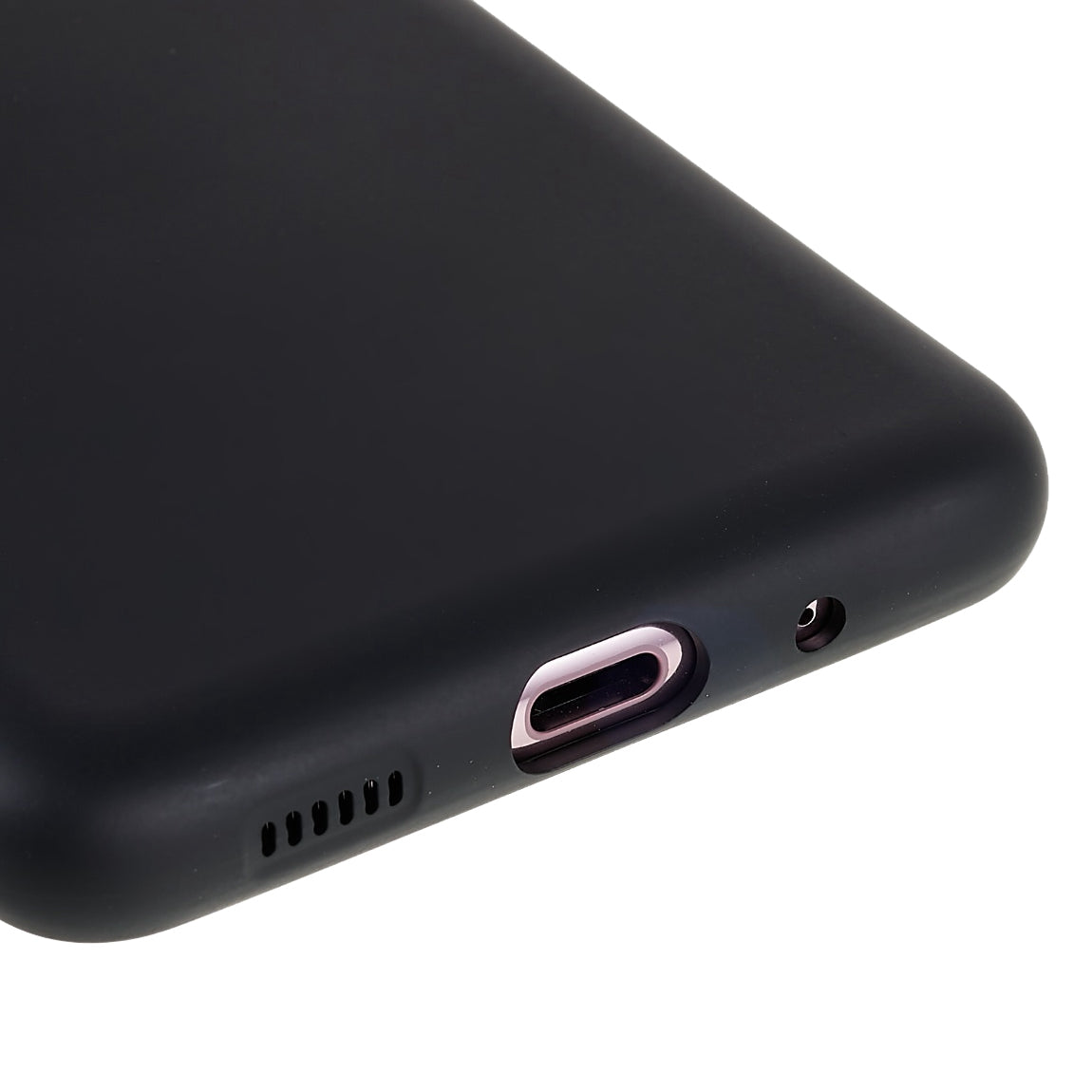 Liquid Series for Samsung Galaxy S20 4G / 5G Magnetic Case Liquid Silicone Soft TPU Scratch Resistant Cover - Black