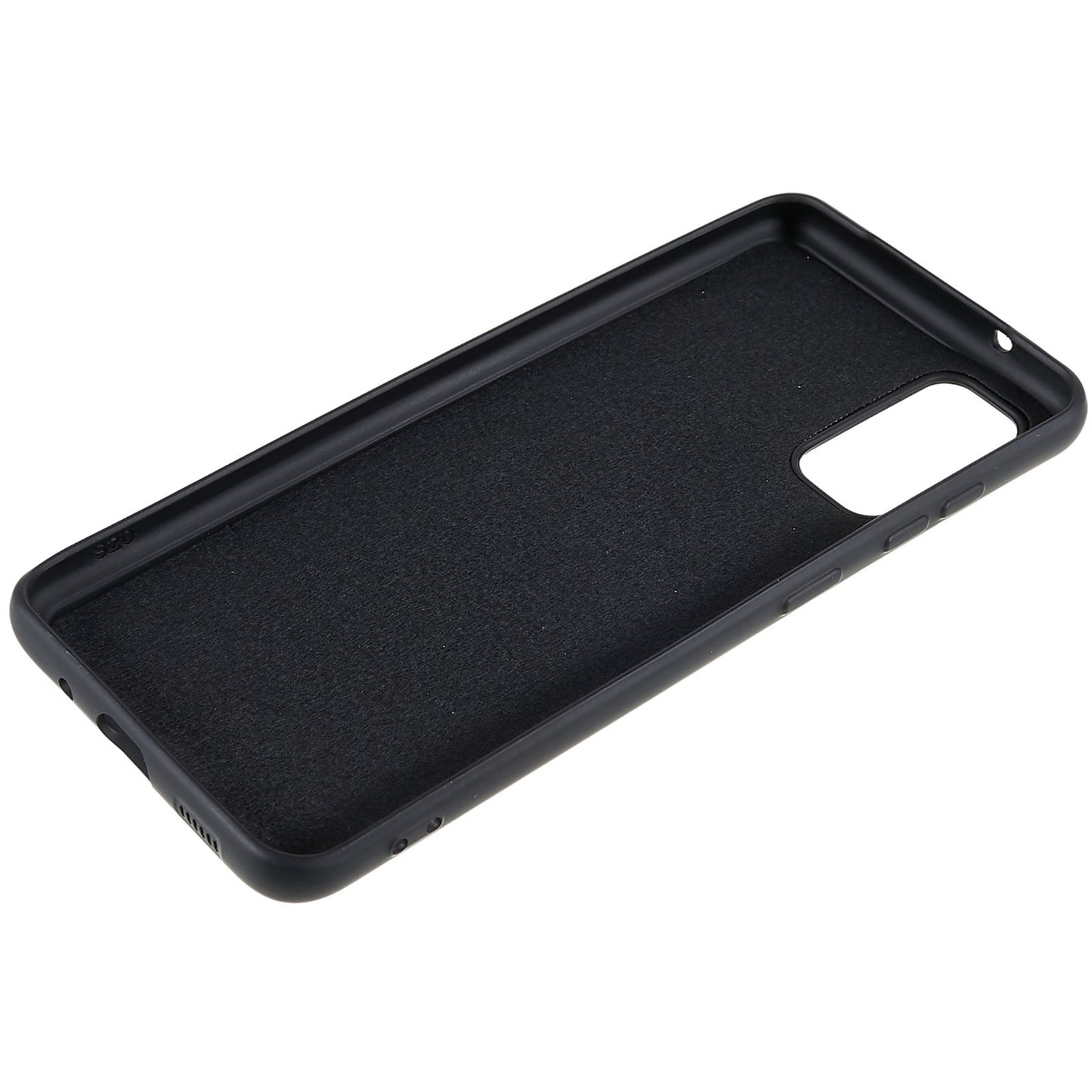 Liquid Series for Samsung Galaxy S20 4G / 5G Magnetic Case Liquid Silicone Soft TPU Scratch Resistant Cover - Black