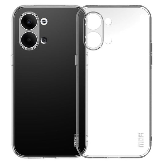 MOFI Transparent Phone Case For Oppo Reno9 5G / Reno9 Pro 5G, Shockproof TPU Mobile Phone Cover