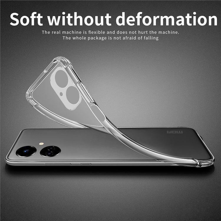 MOFI For TECNO Camon 19 Pro 5G Protective Case Soft TPU Shockproof Mobile Phone Cover