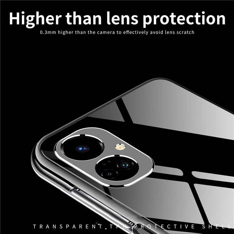 MOFI For TECNO Camon 19 Pro 5G Protective Case Soft TPU Shockproof Mobile Phone Cover