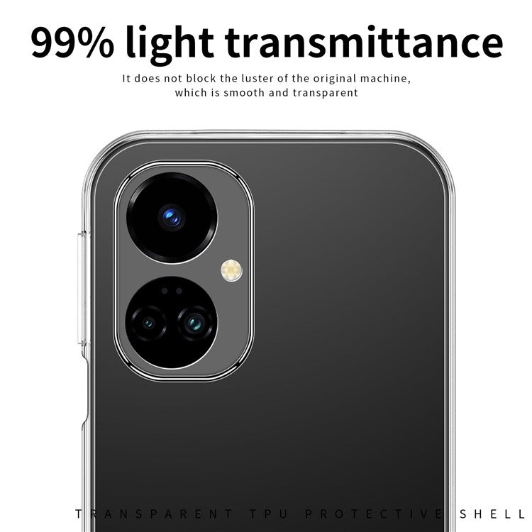 MOFI For TECNO Camon 19 Pro 5G Protective Case Soft TPU Shockproof Mobile Phone Cover