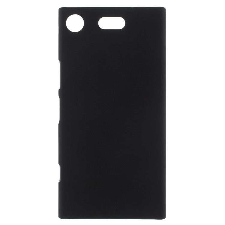 Rubberized PC Hard Shell for Sony Xperia XZ1 Compact - Black
