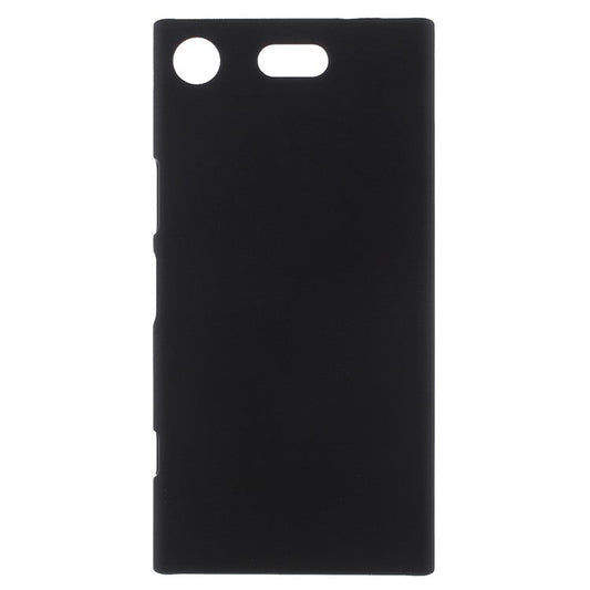 Rubberized PC Hard Shell for Sony Xperia XZ1 Compact - Black