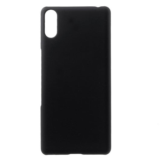 Rubberized PC Hard Cover for Sony Xperia L3 - Black