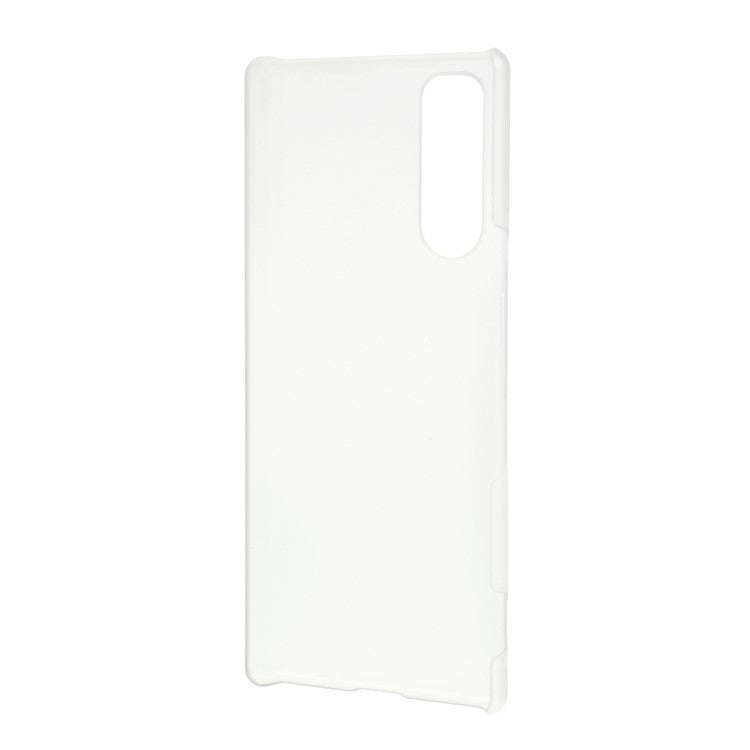 Rubberized Hard PC Case for Sony Xperia 5 - Transparent