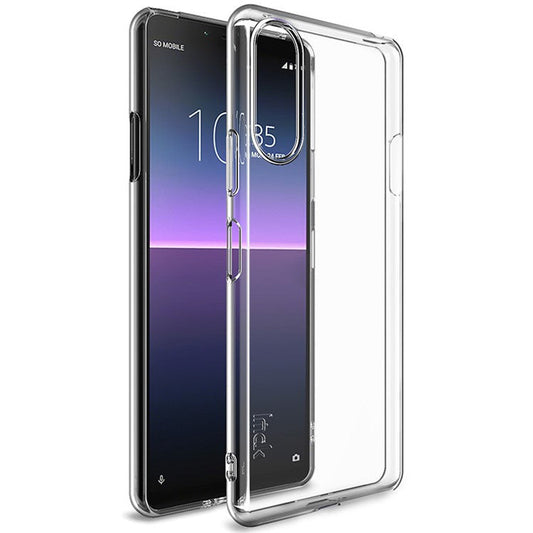 IMAK UX-5 Series Crystal Clear TPU Soft Phone Case Cover Anti-Drop Cell Phone Accessory for Sony Xperia 10 II