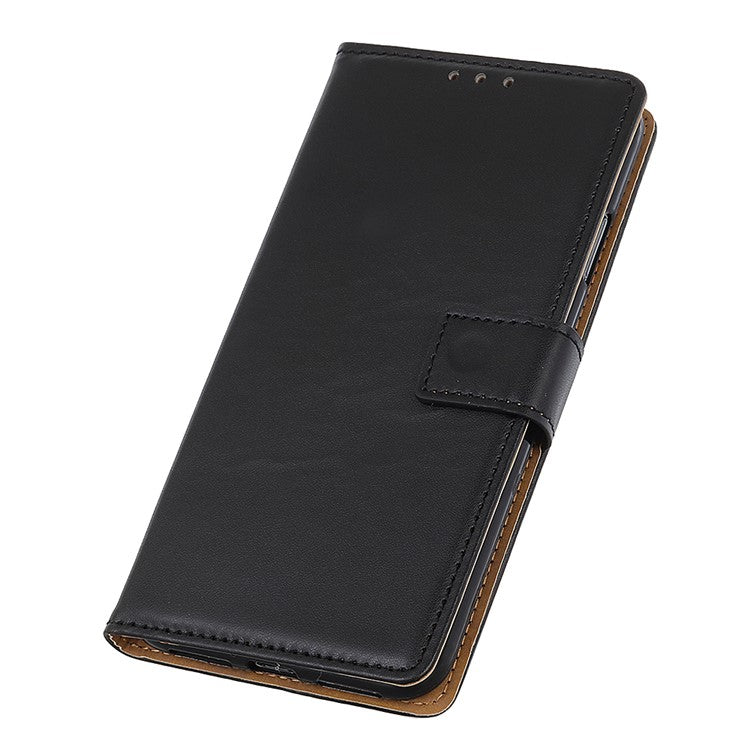 Wallet Stand PU Leather Flip Cover Case for Sony Xperia 10 II - Black