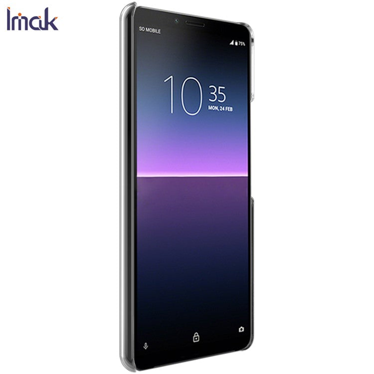 IMAK Crystal Case II Pro+ Scratch-resistant PC Case + Explosion-proof Film for Sony Xperia 10 II