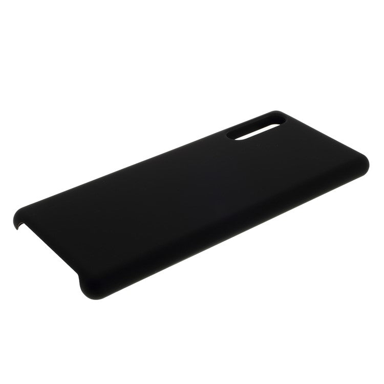 Rubberized Hard PC Case for Sony Xperia L4 - Black
