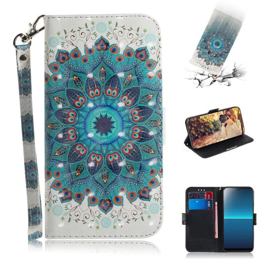 Patterned Light Spot Decor Leather Wallet Phone Case for Sony Xperia L4 - Mandala