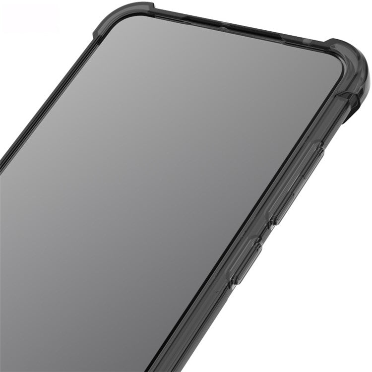 IMAK Airbag Shockproof TPU Case + Screen Protector for Sony Xperia 5 II - Transparent Black
