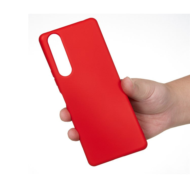 Liquid Silicone Phone Case for Sony Xperia 5 II - Red