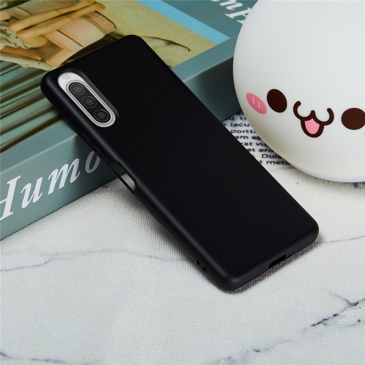 Liquid Silicone Phone Case for Sony Xperia 10 II - Black