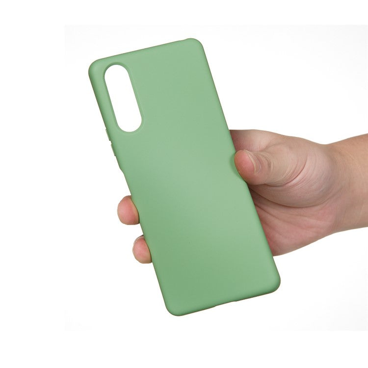 Liquid Silicone Phone Case for Sony Xperia 10 II - Green