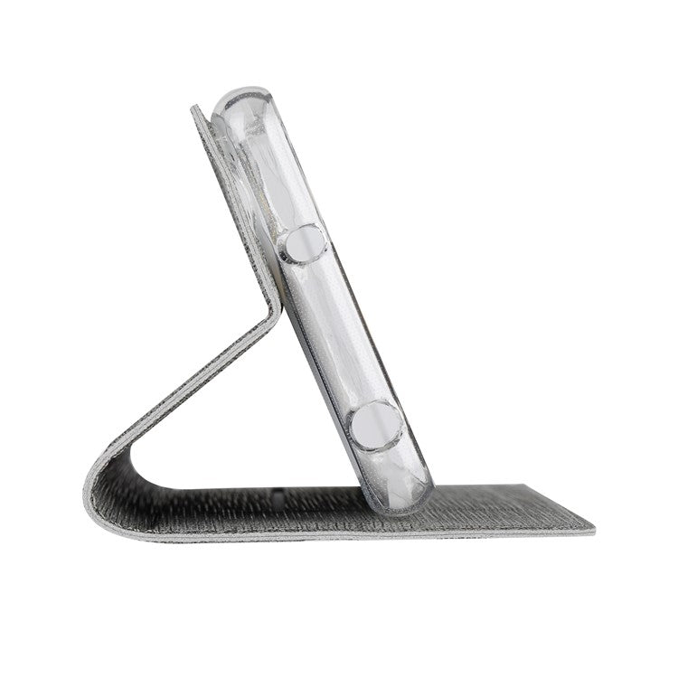 VILI DMX Cross Texture Card Slot Stand Leather Case for Sony Xperia 5 II - Grey