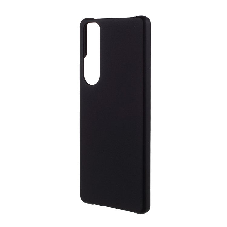 Rubberized Hard PC Cell Phone Case for Sony Xperia 1 III 5G - Black