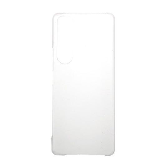 Rubberized Hard PC Cell Phone Case for Sony Xperia 1 III 5G - Transparent