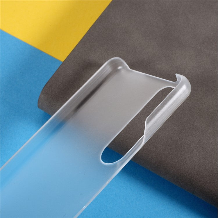 Rubberized Hard PC Cell Phone Case for Sony Xperia 1 III 5G - Transparent