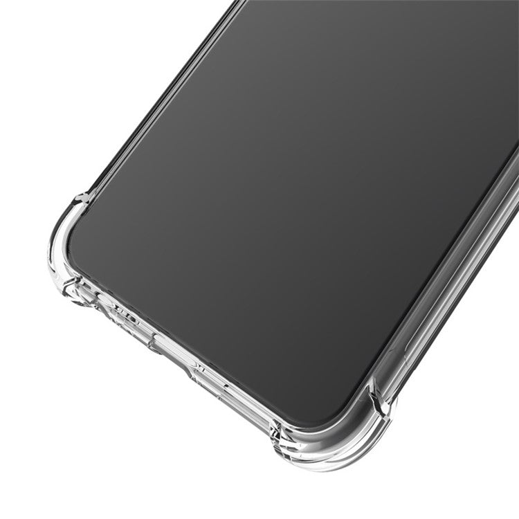 IMAK Well-Protected TPU Soft Case + Ultra Clear Screen Protector for Sony Xperia 1 III 5G - Transparent