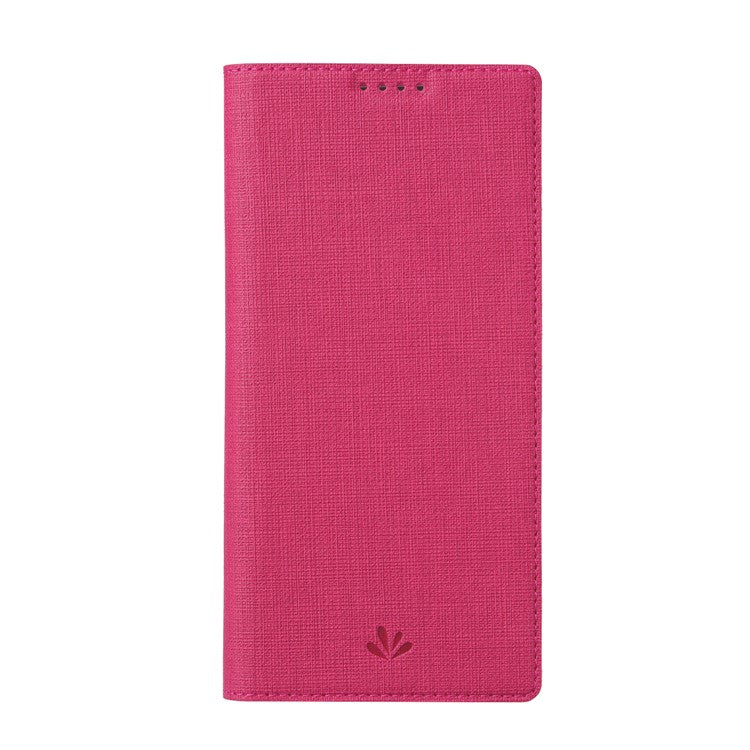 VILI DMX Series Full Coverage Protection Leather Stand Case with Card Holder for Sony Xperia 10 III 5G - Red