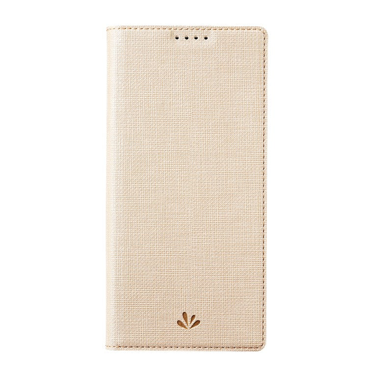 VILI DMX Series Full Coverage Protection Leather Stand Case with Card Holder for Sony Xperia 10 III 5G - Gold