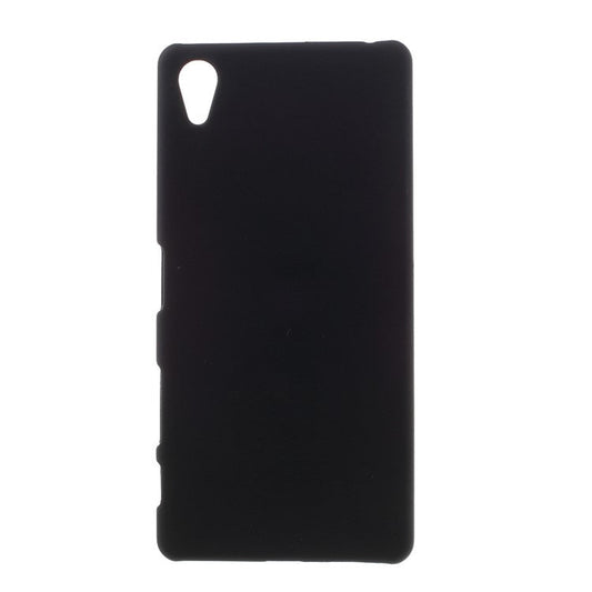Rubberized Hard PC Case for Sony Xperia X - Black