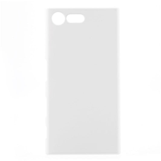Rubberized Hard Plastic Cover for Sony Xperia X Compact - White