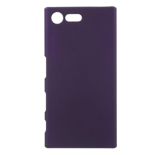 Rubberized Plastic Phone Case for Sony Xperia X Compact - Purple