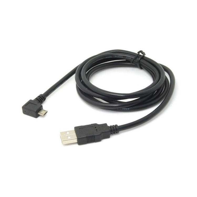 1.5m Left Angled Micro USB 5pin Male to USB Port Sync Charging Cable for Samsung Sony Huawei