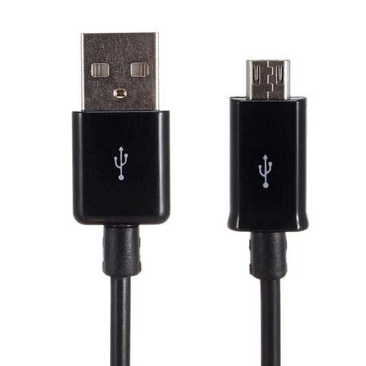 0.9m 2A Micro USB to USB 2.0 Data Sync Charge Cable - Black
