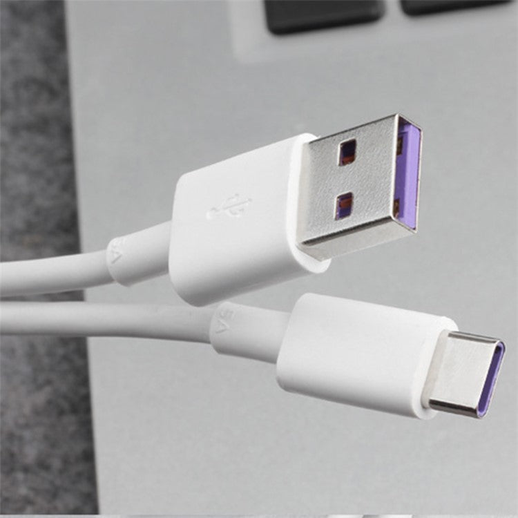 5A Super Charge USB Type-C Data Sync Charging Cable for Huawei Mate 9