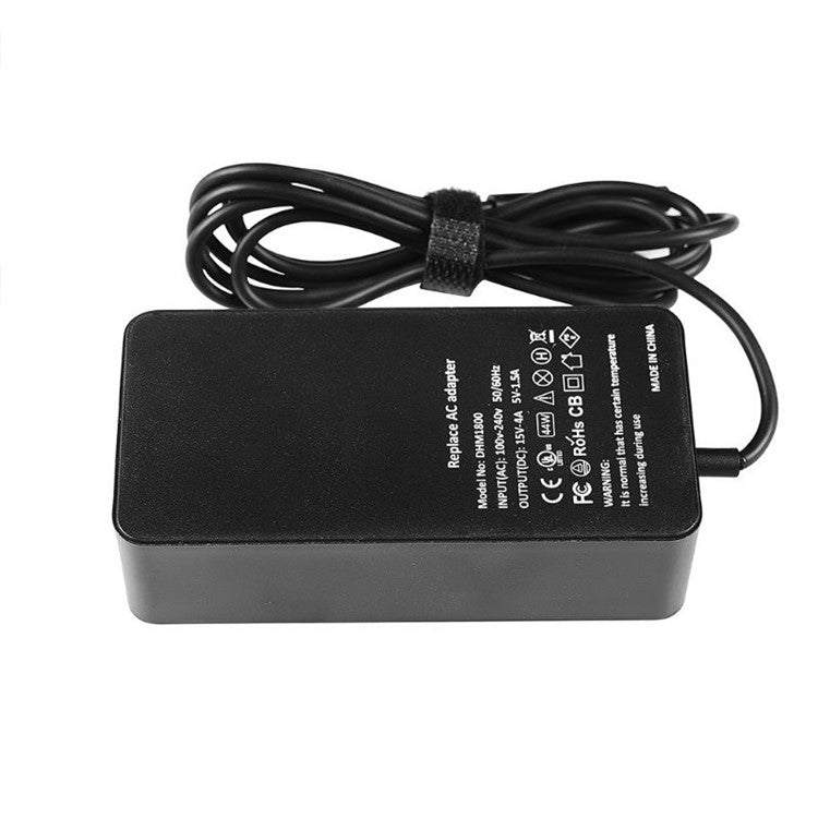 15V 4A Power Charger Adapter for Microsoft Pro 5/4/3, Surface Book 2017/1706/1800/1735/1736 - EU Plug