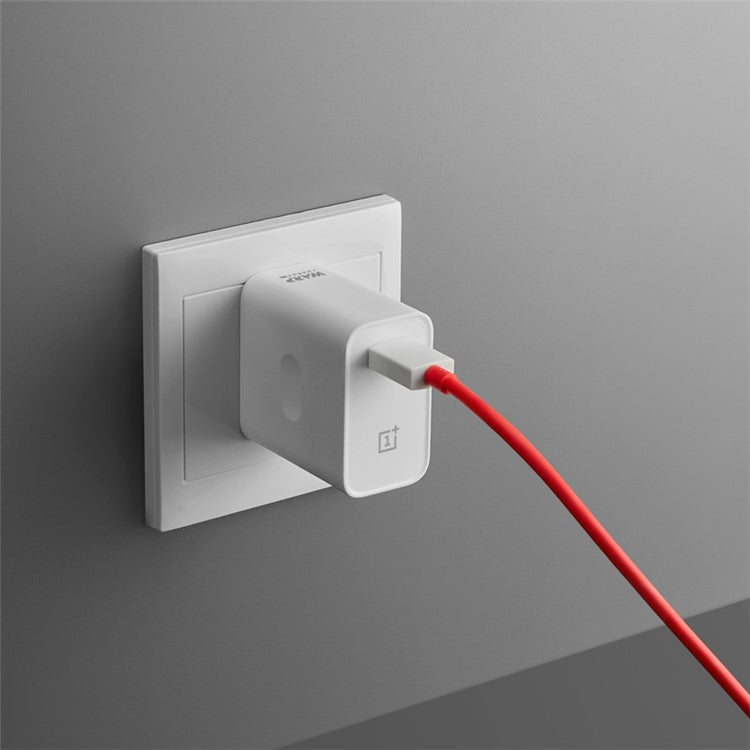 OEM OnePlus Warp Charging Power Adapter Travel Charger Adapter Quick Charger for OnePlus 7 / 3T / 3T / 5 /5T etc. - CN Standard Plug