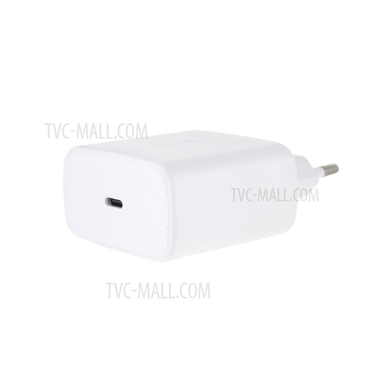 EP-TA845 OEM 45W Type-C Super Fast Wall Charger Adapter for Samsung Galaxy Note 10 Plus/Note 10 Plus 5G/A91 - White/EU Plug