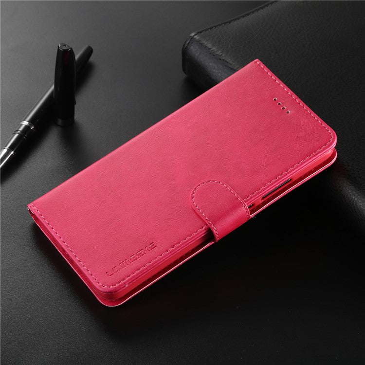 LC.IMEEKE Wallet Leather Stand Phone Cover for Huawei Mate 10 Pro - Rose
