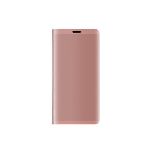 Plated Mirror Surface Leather Stand Cell Phone Shell for Huawei Mate 10 Pro - Rose Gold
