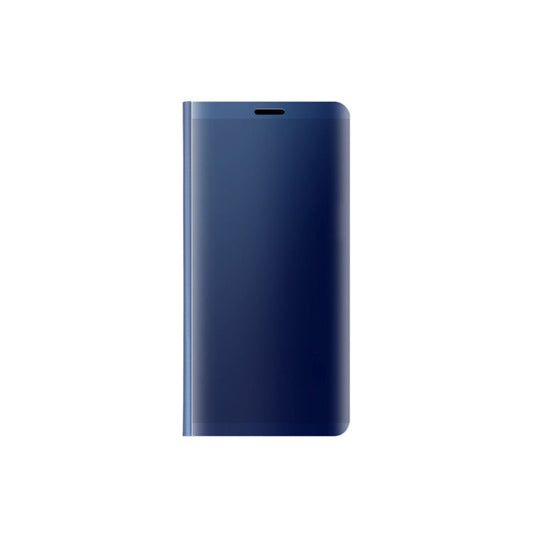 Plated Mirror Surface Leather Stand Mobile Phone Case for Huawei Mate 10 Pro - Blue