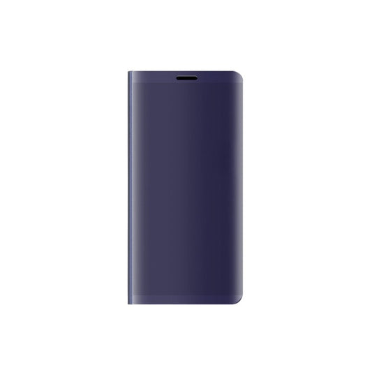Plated Mirror Surface Leather Stand Mobile Phone Cover for Huawei Mate 10 Pro - Purple