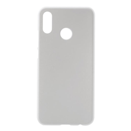 Rubberized Hard Shell Case for Huawei P20 Lite / Nova 3e - White
