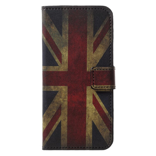 Patterned Wallet Stand Leather Case Accessory for Huawei P20 Lite / Nova 3e - Vintage UK Flag