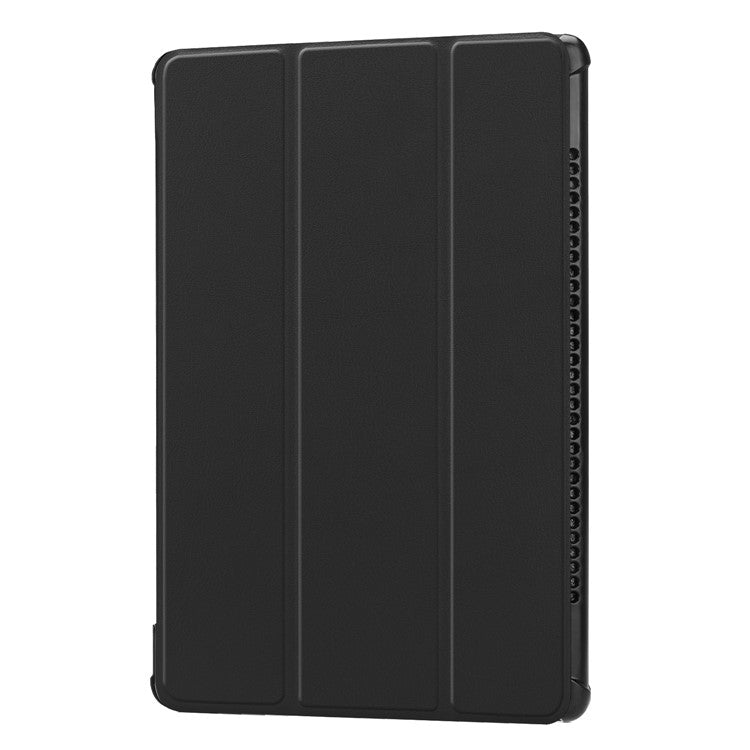 Stable Tri-fold Stand Leather Case with Stand for Huawei MediaPad M5 10 / M5 10 (Pro) - Black