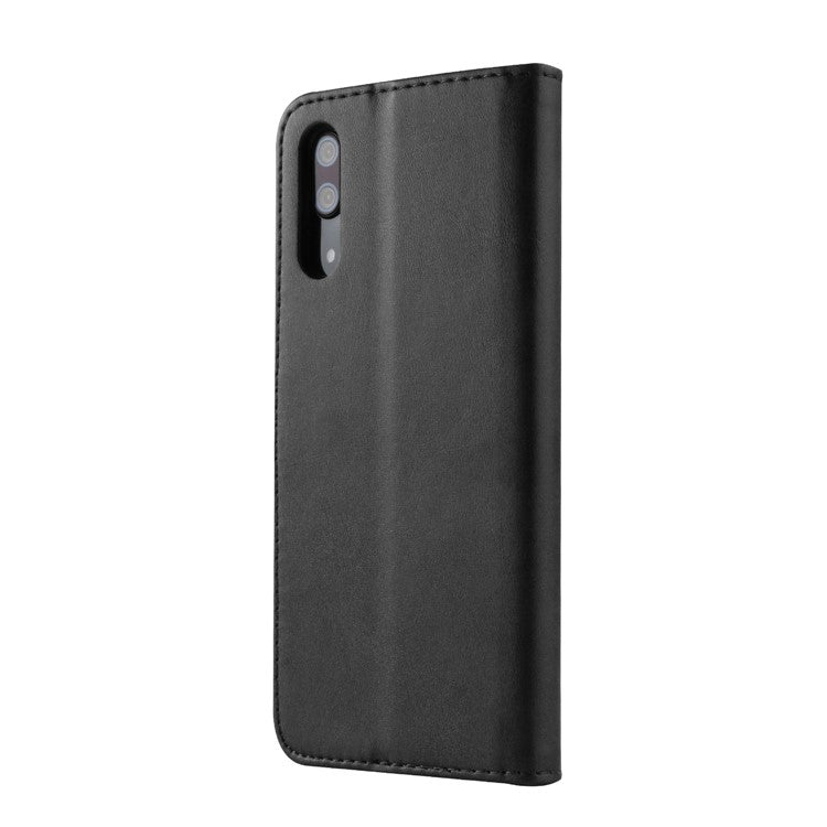 LC.IMEEKE Wallet Stand Leather Protective Case for Huawei P20 - Black